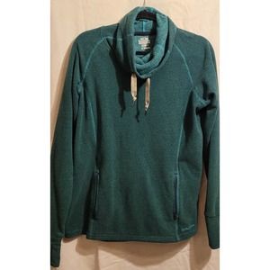 Woman's Noble Outfitters Hunter Green Cowl Sweater size medium